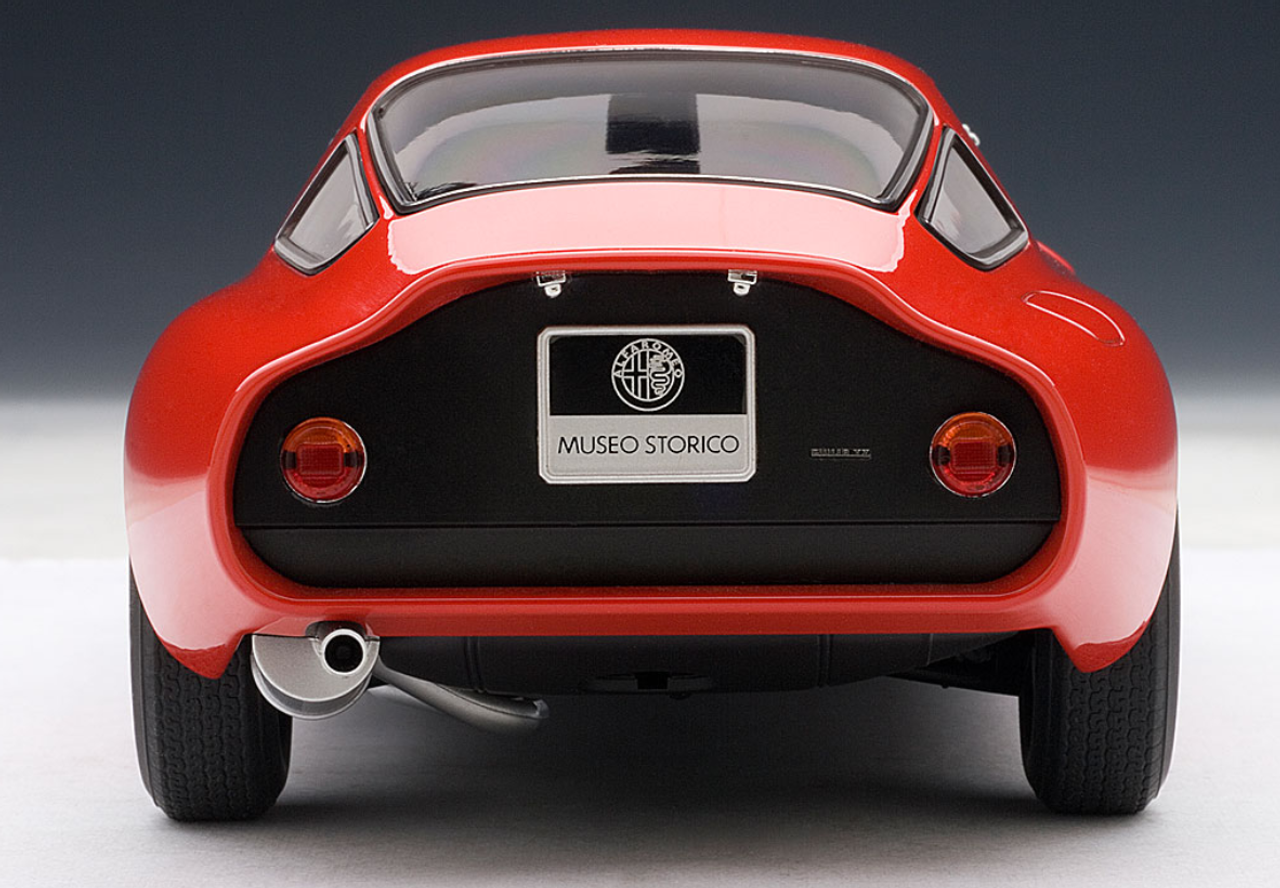 1/18 AUTOart 1963 Alfa Romeo TZ (Red) Car Model - LIVECARMODEL.com