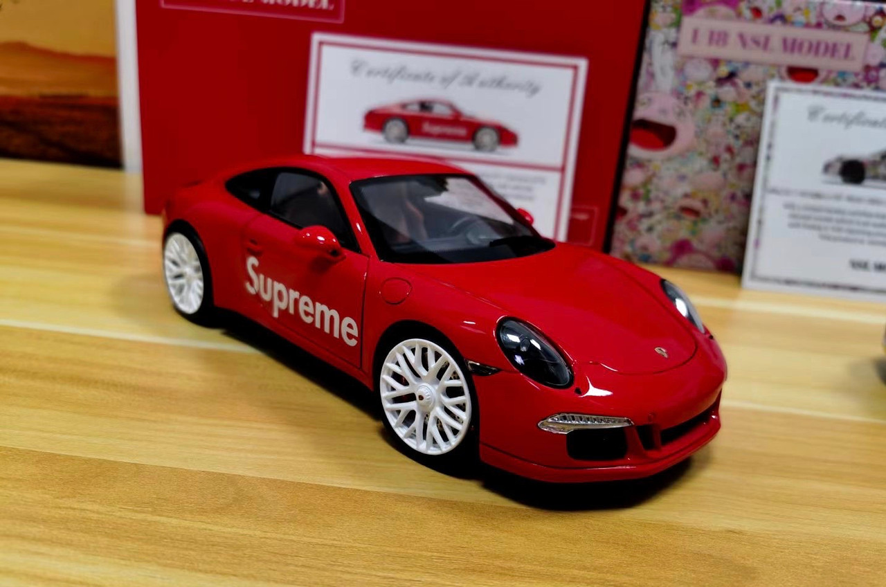 1/18 NSL Porsche 911 Carrera GTS Supreme (Red) Diecast Car Model