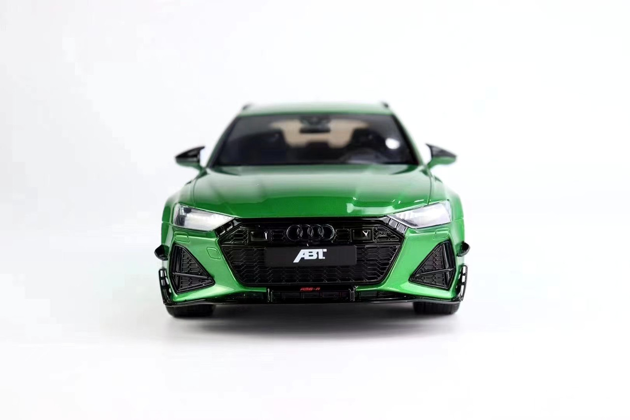 1/18 GT Spirit 2020 2021 Audi RS6 C8 RS6-R RS6R ABT (Green) with Luggage Resin Car Model Limited 666 Pieces