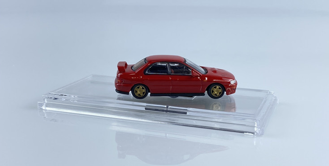  1/64 BM Creations Subaru 1994 Impreza WRX Red LHD