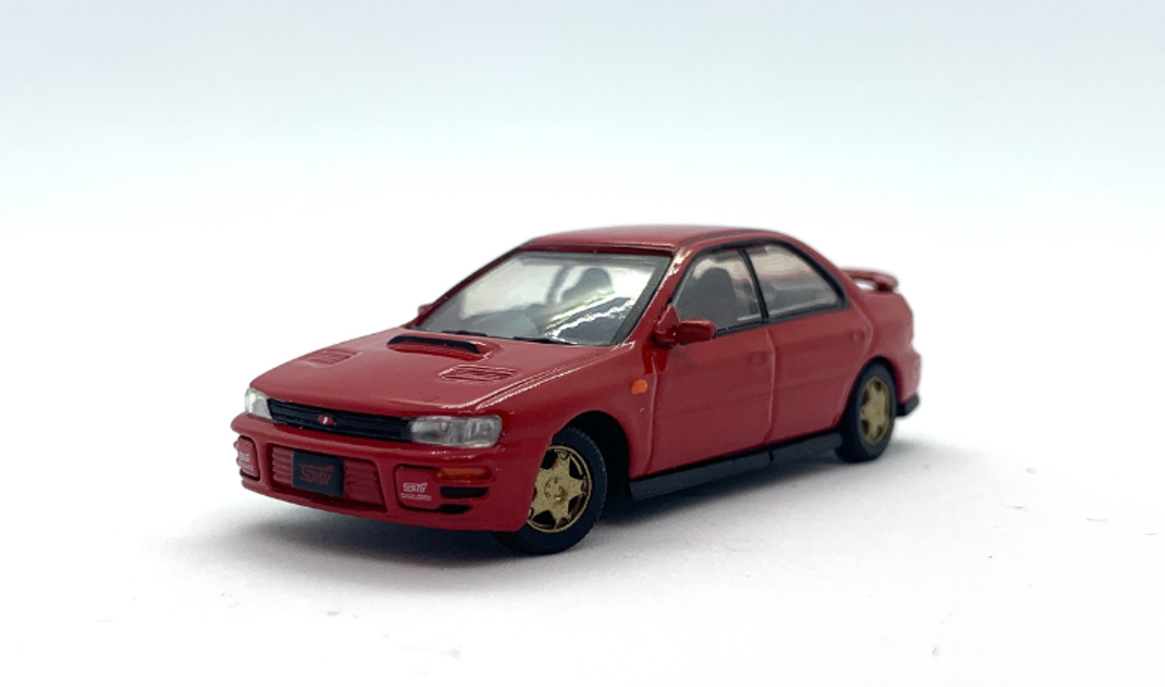  1/64 BM Creations Subaru 1994 Impreza WRX Red RHD