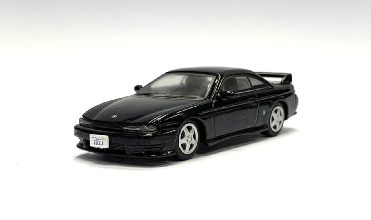  1/64 DieCast Master Nissan Silvia S14 Black WHD (White Container)