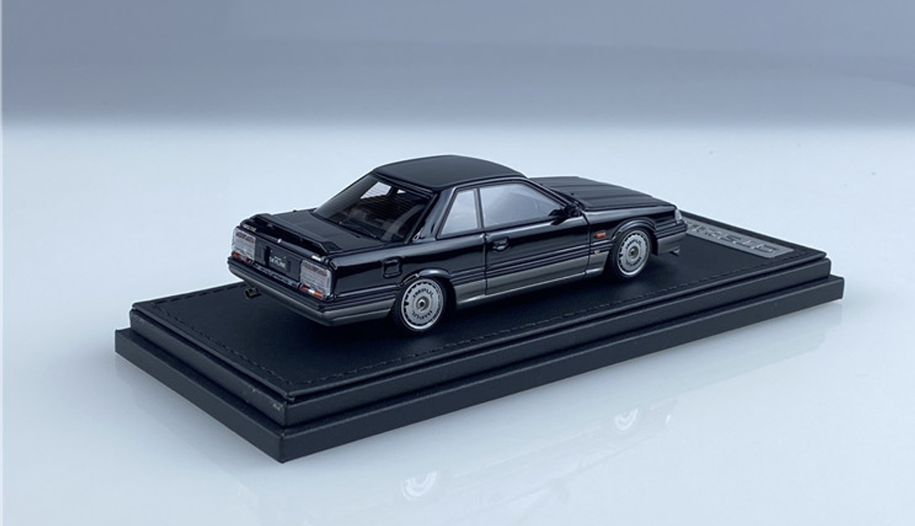 1/43 Ignition Model Nissan Skyline GTS-R (R31) Black/Gun Metallic