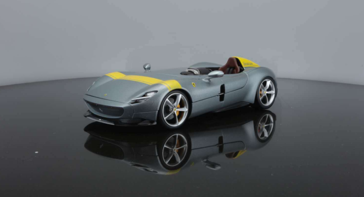  1/18 bburago FERRARI MONZA SP1 18-16013 Silver