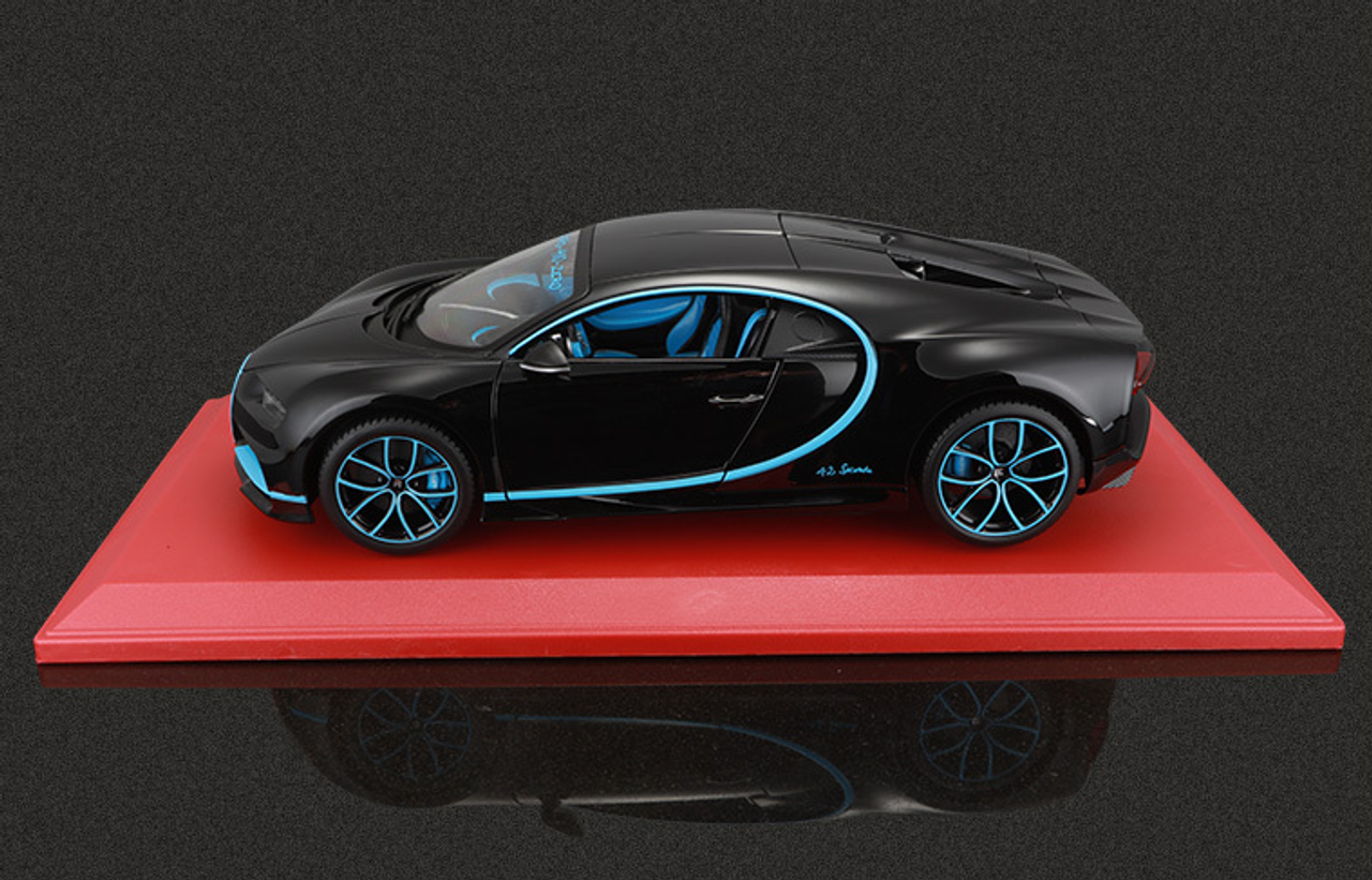 1/18 bburago Bugatti Plus Bugatti Chiron Black
