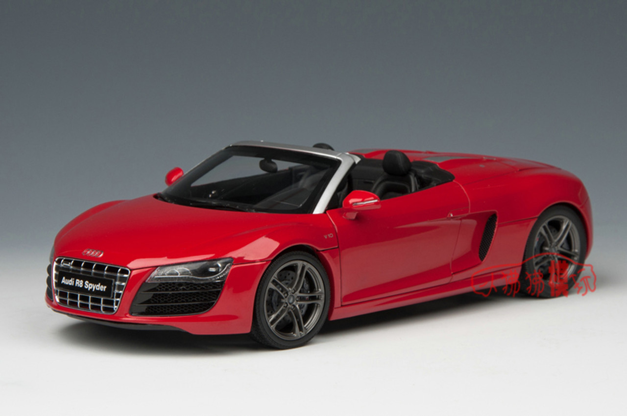 1/18 Kyosho Audi R8 Spyder V10 (Red) Diecast Car Model