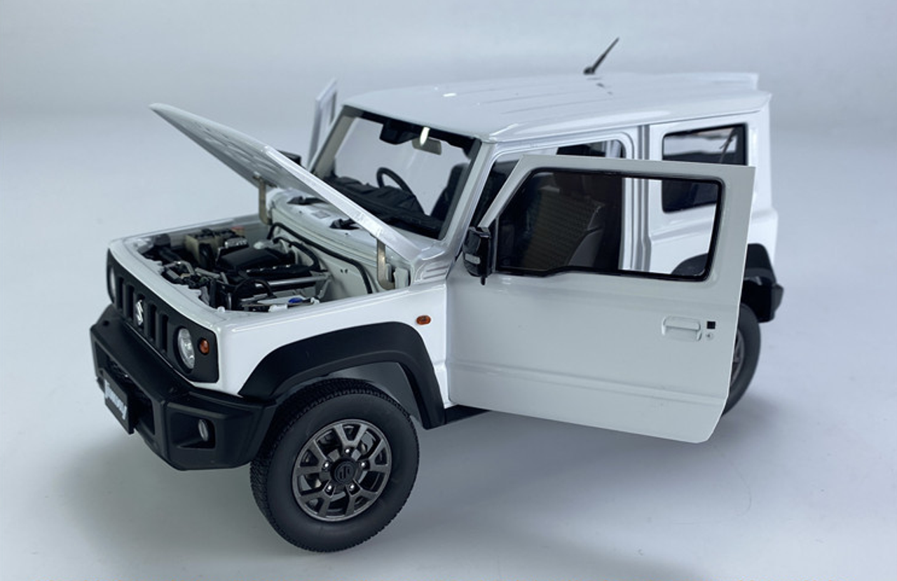  1/18 BM Creations Suzuki Jimny (JB74) White RHD 