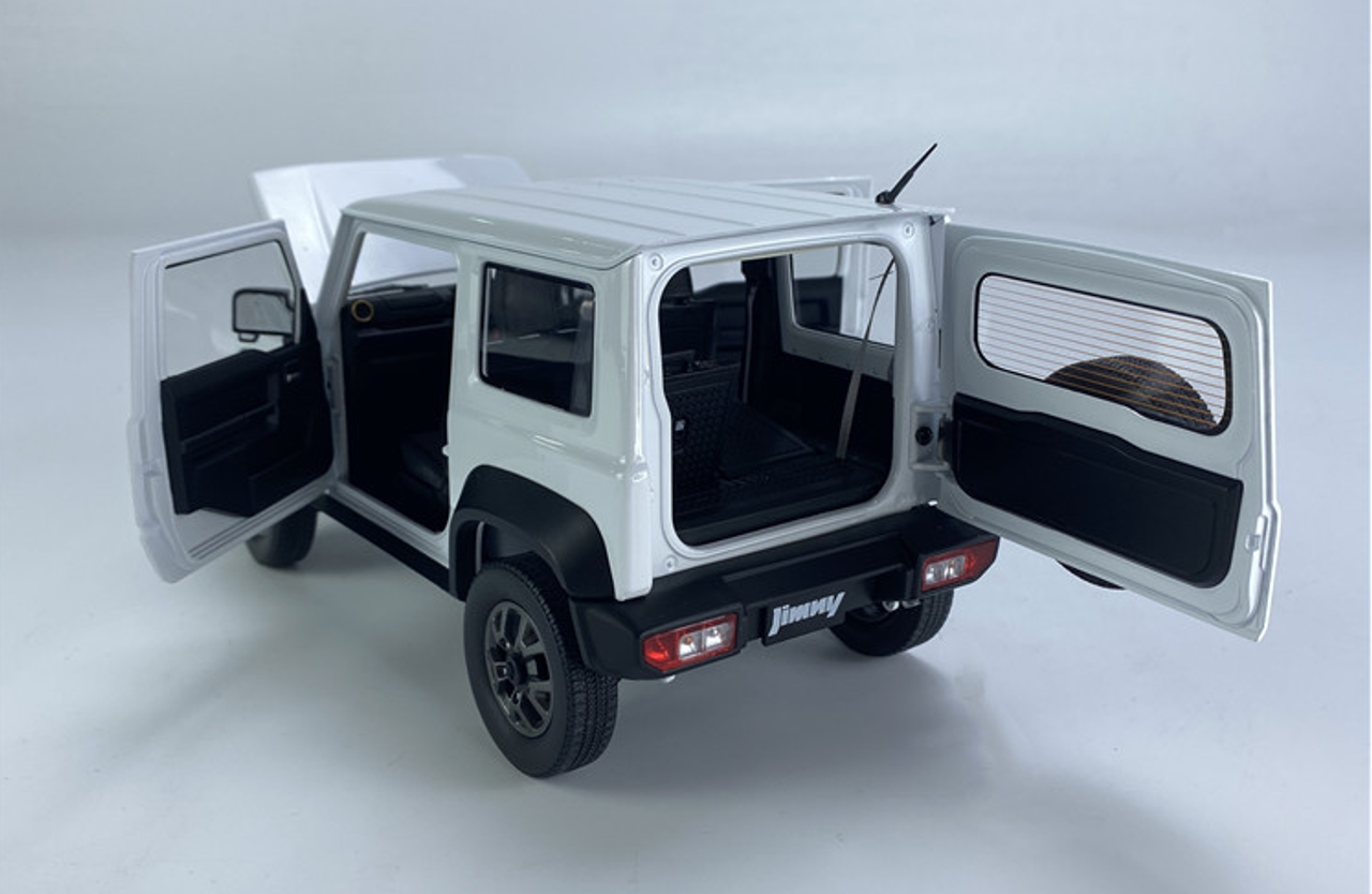  1/18 BM Creations Suzuki Jimny (JB74) White RHD 