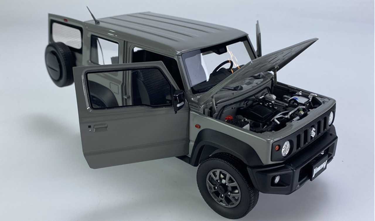  1/18 BM Creations Suzuki Jimny (JB74) Medium grey RHD