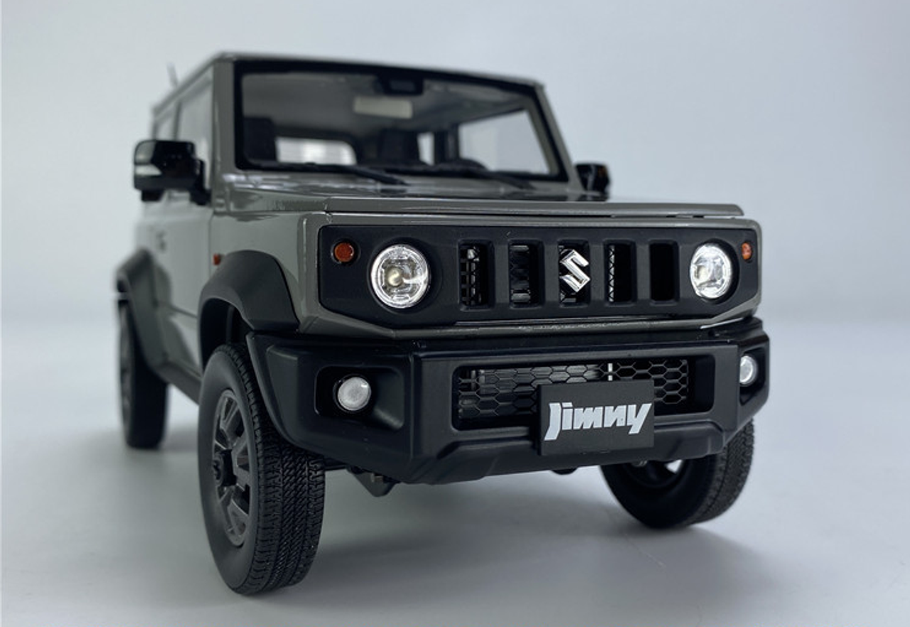 BM CREATIONS 1/18 ジムニー シエラ ミニカー JB74 グレー 1/18 BM Creations Suzuki Jimny (JB74) Medium grey RHD
