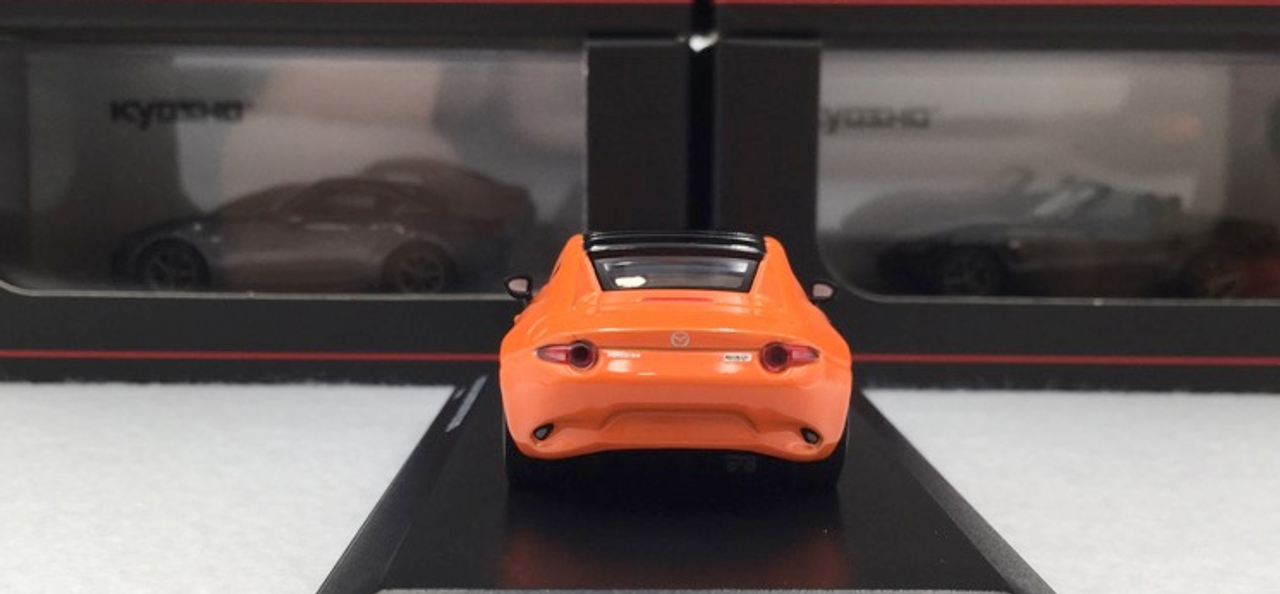  1/64 Kyosho Mazd Roadster RF Hardtop(Orange) Diecast Car Model
