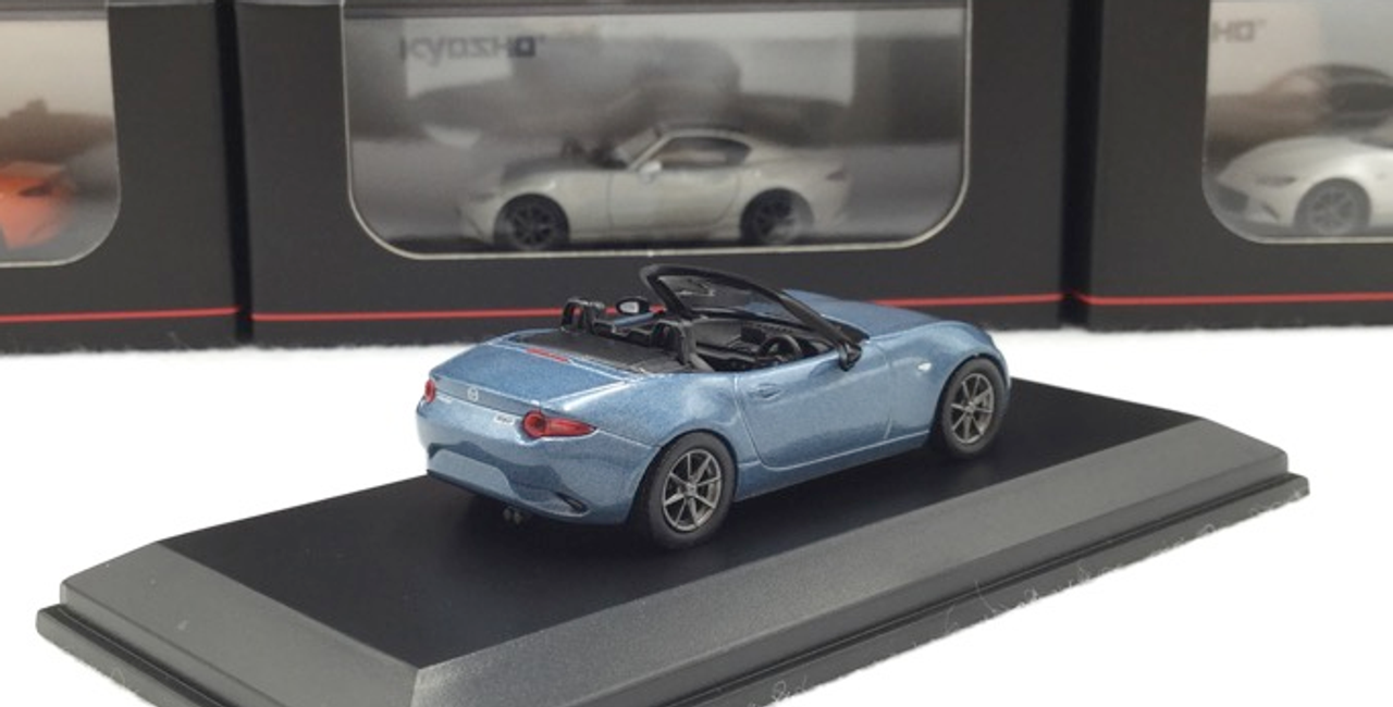1/64 Kyosho Mazda Roadster RS convertible (BLUE) Diecast Car Model