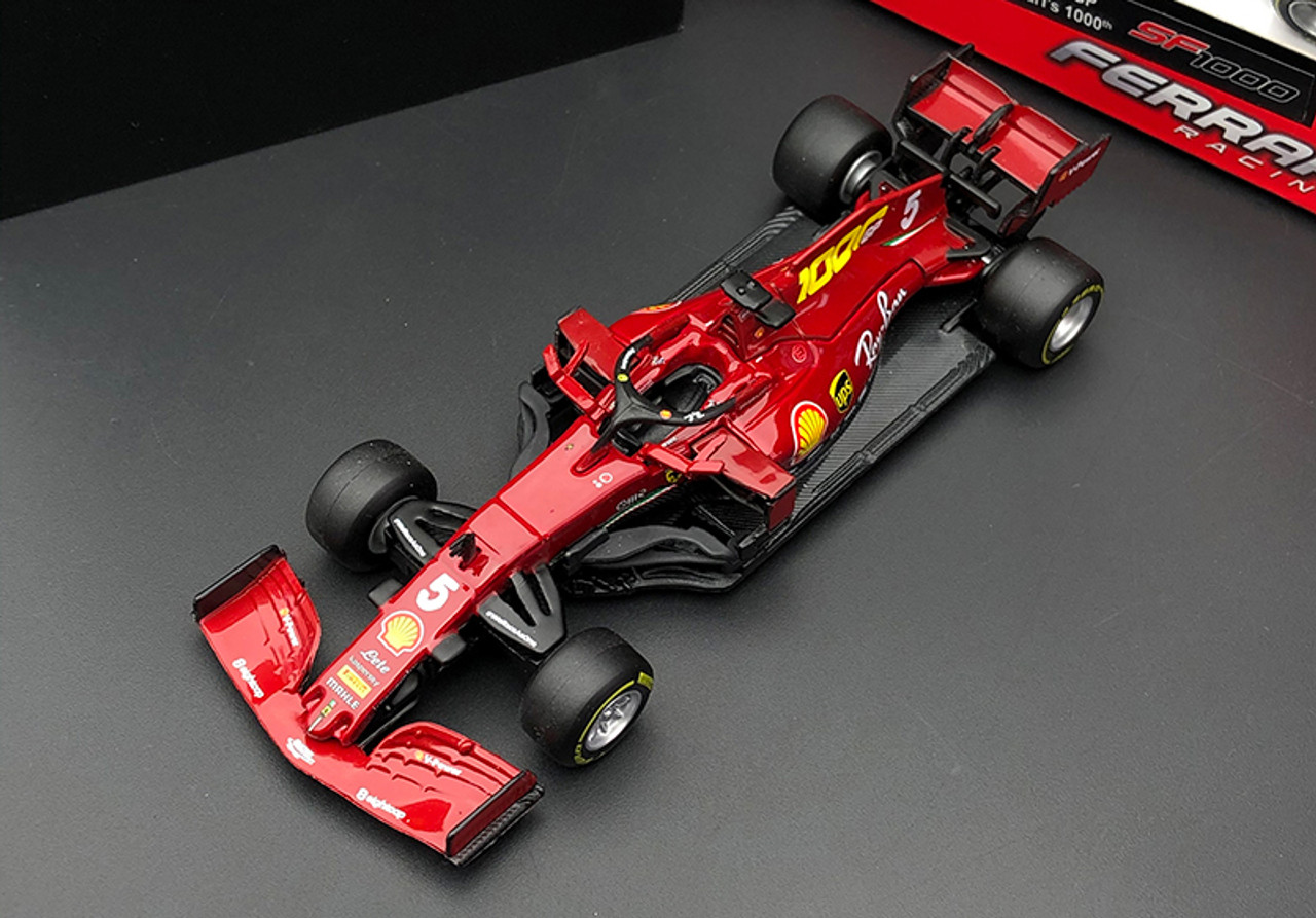 1/43 2020 Ferrari Formula 1 SF1000 Sebastian Vettel #5 Diecast Car