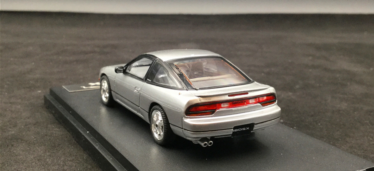 1/43 Mark 43 Nissan 180SX TYPE II Silver - LIVECARMODEL.com