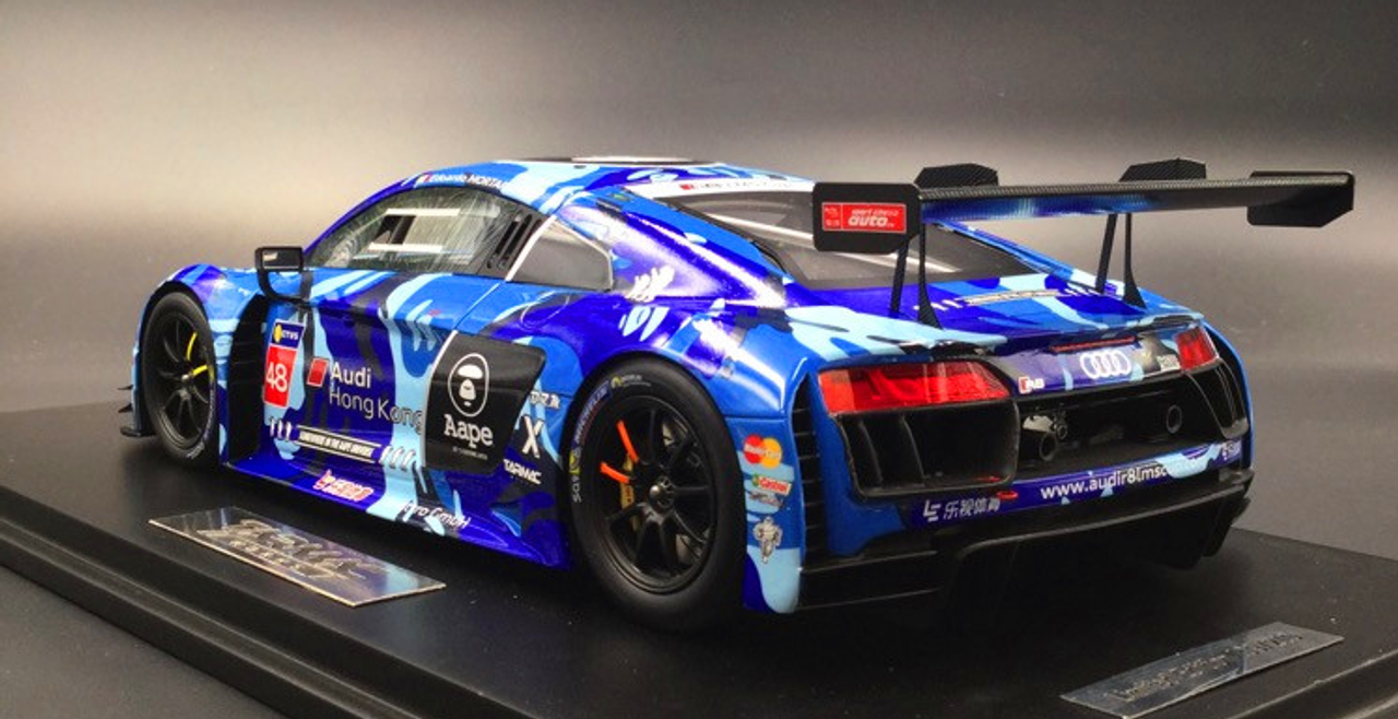 1/18 Tarmac Works Audi R8 LMS 2016 Blue