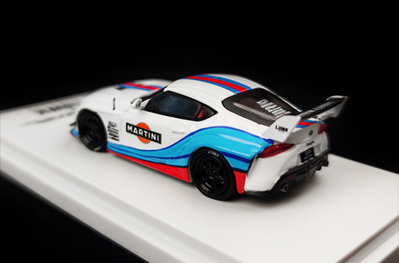 1/64 スープラ Toyota Supra マルティーニ Martini Time Micro 1:64 Toyota GR Supra Diecast Martini Racing
