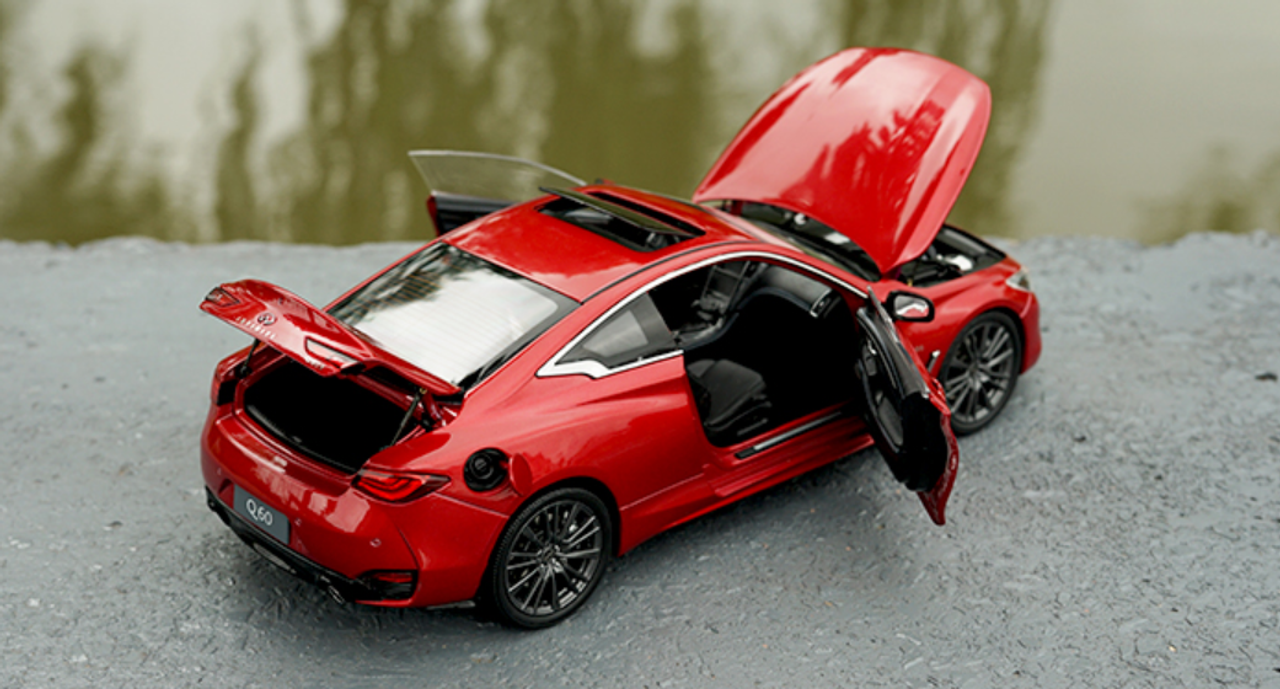 1  18  Dealer Edition Infiniti Q60S Q60 S Red Diecast Car    1  18  Dealer Edition Infiniti Q60S Q60 S Red Diecast Car