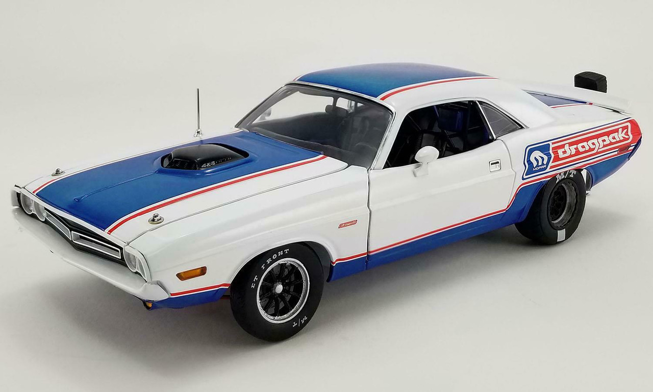 1/18 ACME 1971 Dodge Challenger R/T - MOPAR Drag Pak - Drag