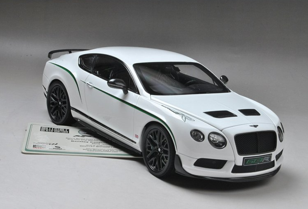 1/18 Almost Real Bentley Continental GT3R GT3 R (White) Limited 1999