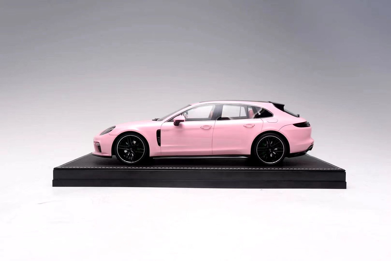 1/18 Porsche Panamera Sport Turismo Turbo S E-Hybrid (Pink) Resin Car Model  Limited 66 Pieces