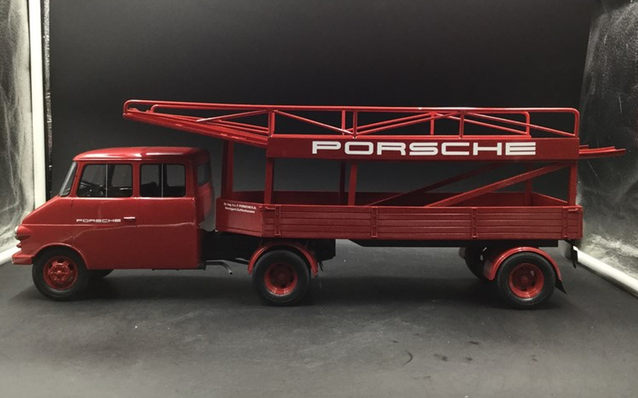  1/18 Schuco Opel Blitz Racing Transporter