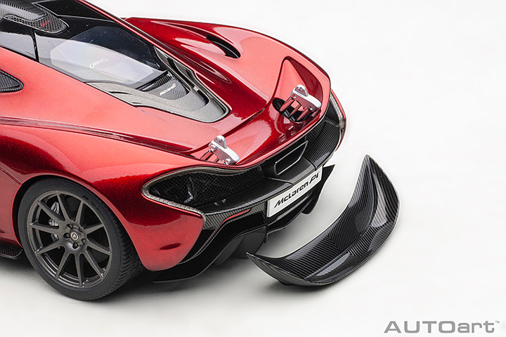 1/18 AUTOart McLaren P1 (Volcano Red) Car Model - LIVECARMODEL.com