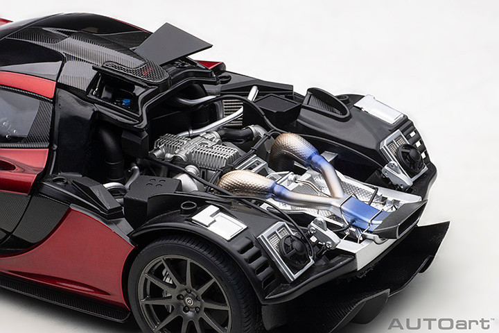 1/18 AUTOart McLaren P1 (Volcano Red) Car Model - LIVECARMODEL.com
