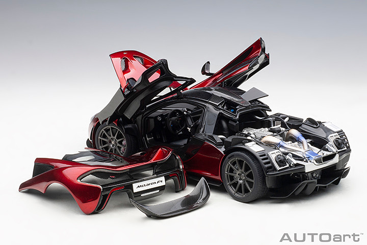 1/18 AUTOart McLaren P1 (Volcano Red) Car Model - LIVECARMODEL.com