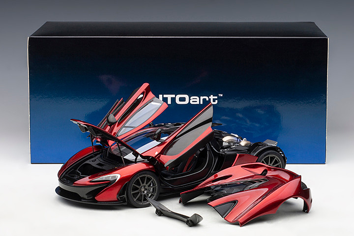 1/18 AUTOart McLaren P1 (Volcano Red) Car Model - LIVECARMODEL.com