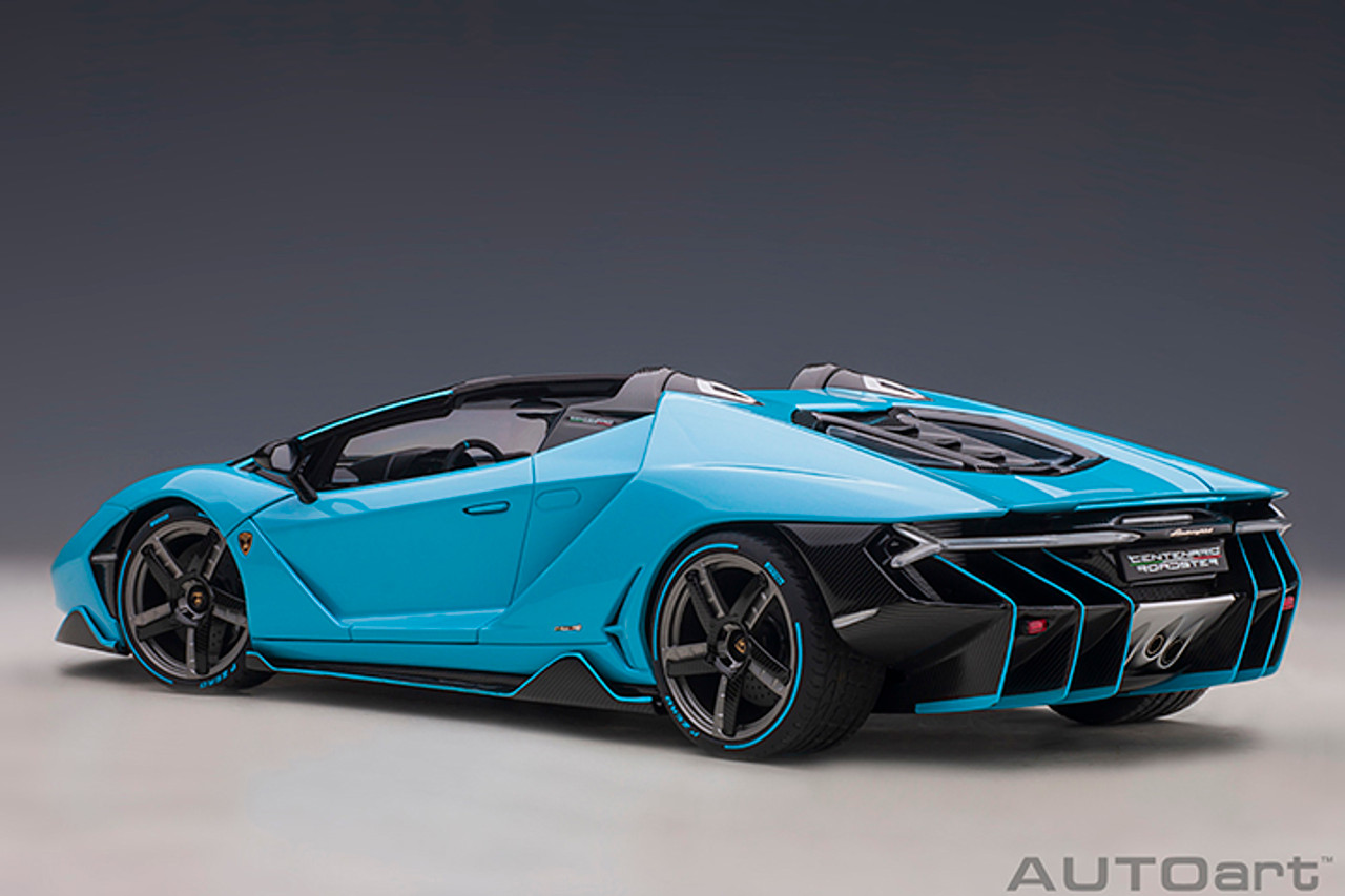 京商 Lamborghini COLLECTION3 AUTOart 1/18 AUTOart Lamborghini Centenario Roadster (BLU CEPHEUS