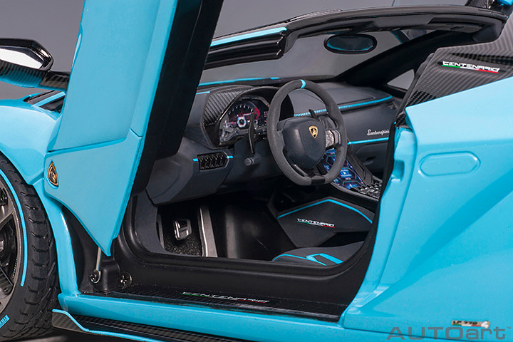 1/18 AUTOart Lamborghini Centenario Roadster (BLU CEPHEUS / PEARL