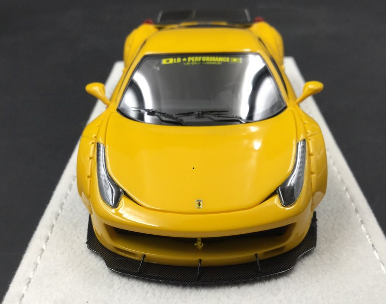  1/43 Fuelme Lamborghini Aventador Liberty Walk 458 Yellow