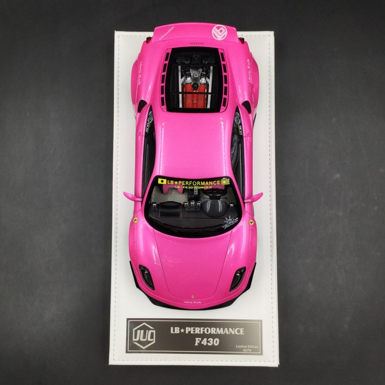  1/18 JUC Ferrari LB Works F430 Pearl Pink  Limit 10 Pieces