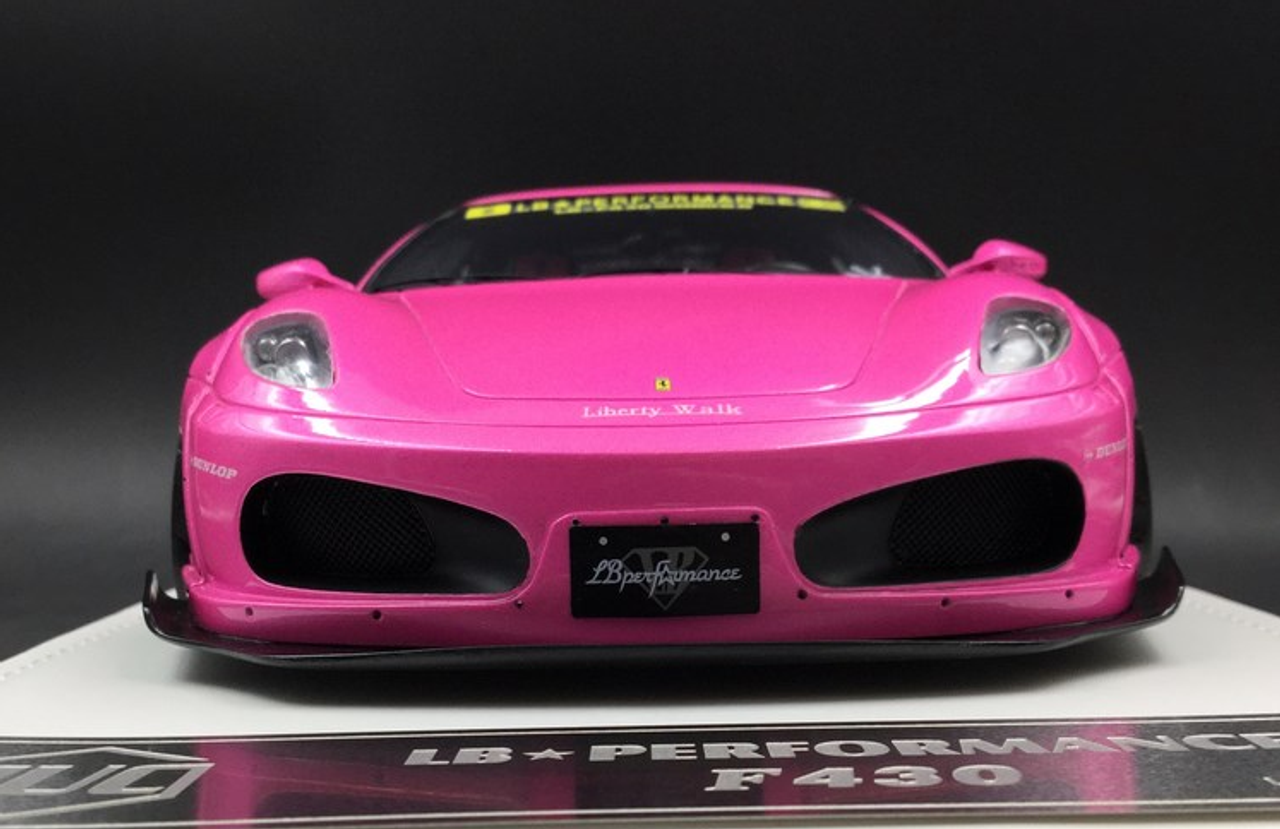  1/18 JUC Ferrari LB Works F430 Pearl Pink  Limit 10 Pieces