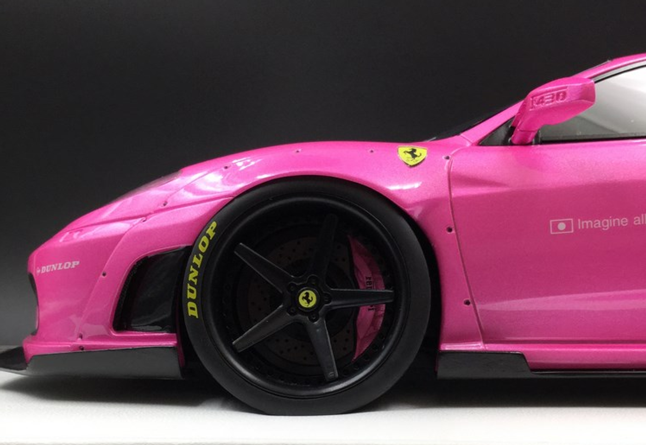  1/18 JUC Ferrari LB Works F430 Pearl Pink  Limit 10 Pieces