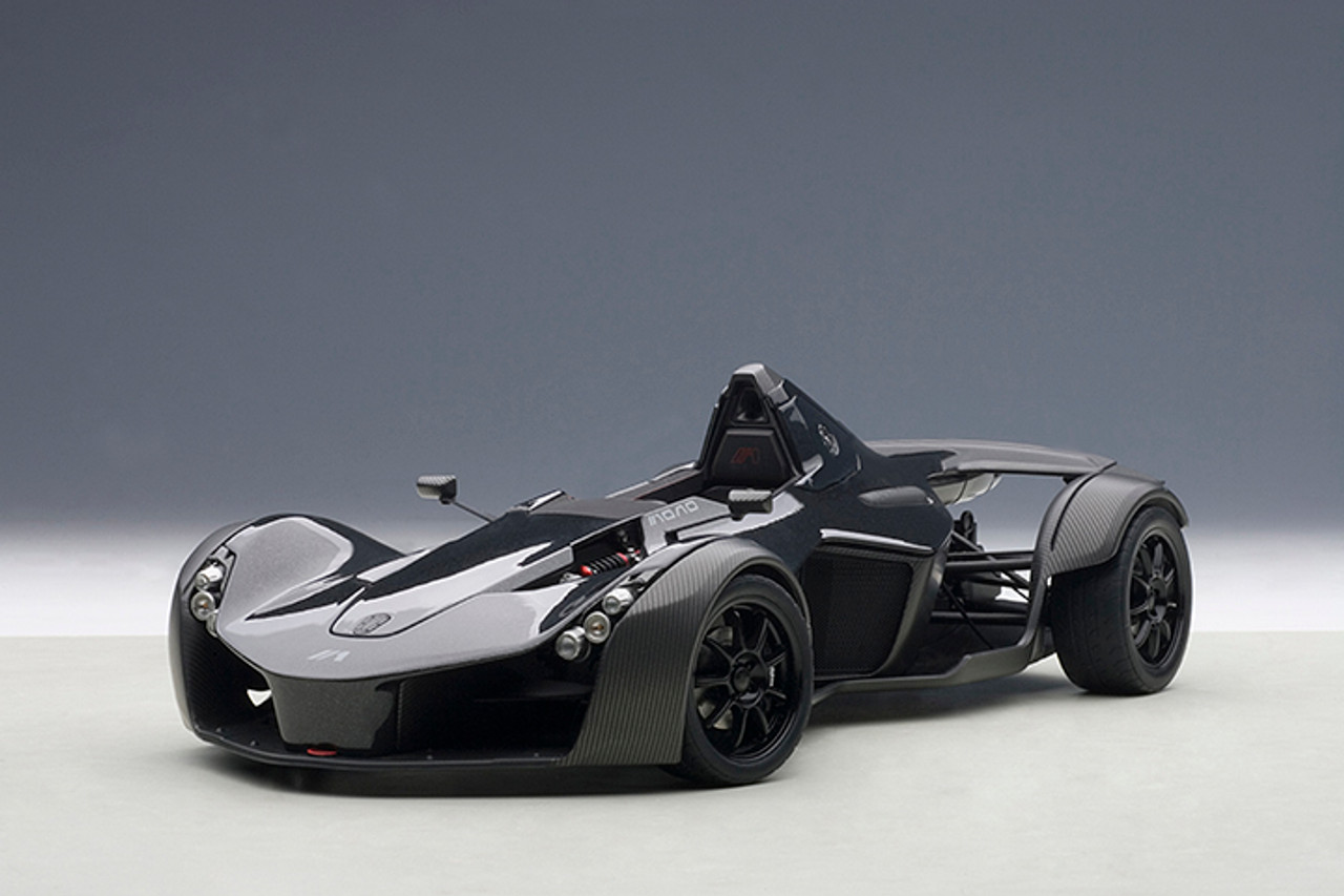 1/18 AUTOart BAC MONO (Matte Black) Car Model - LIVECARMODEL.com