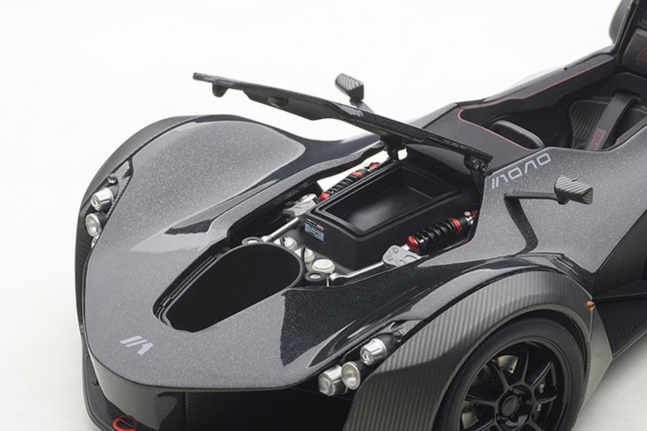 1/18 AUTOart BAC MONO (Matte Black) Car Model - LIVECARMODEL.com