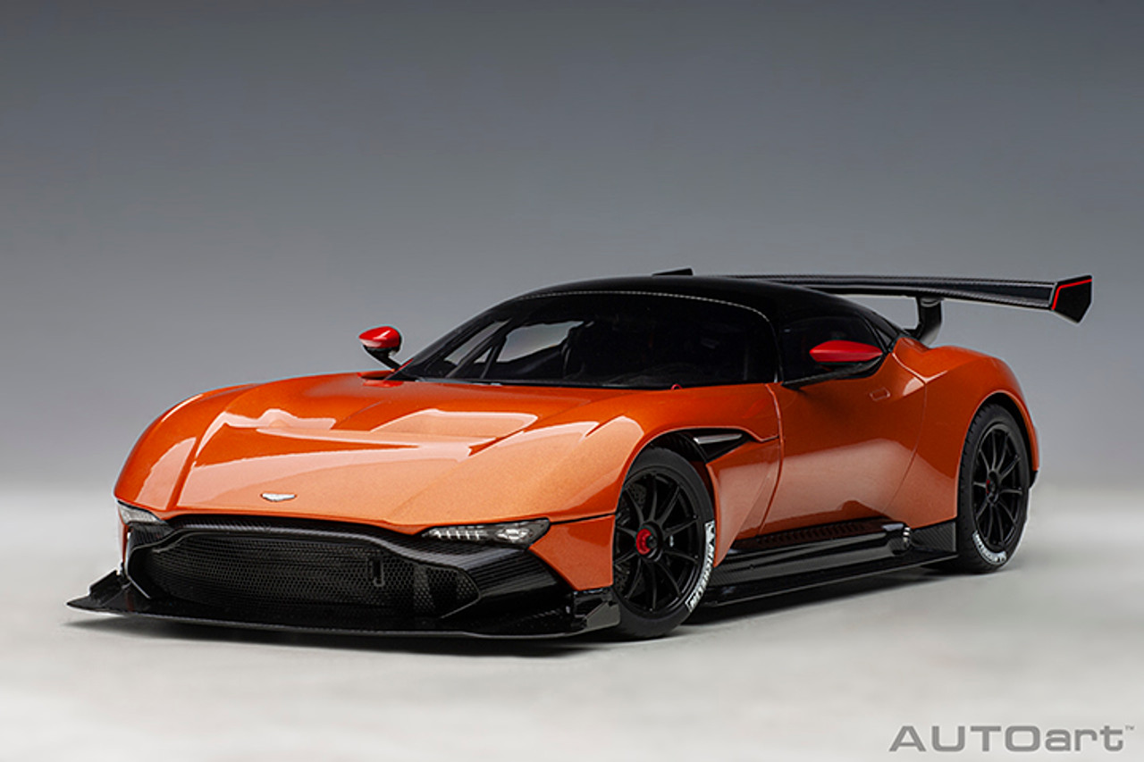 1/18 AUTOart Aston Martin Vulcan (Madagascar Orange) Car Model 70264