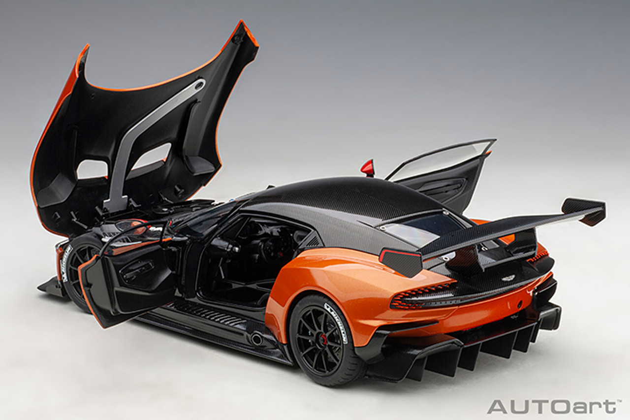 1/18 AUTOart Aston Martin Vulcan (Madagascar Orange) Car Model 70264