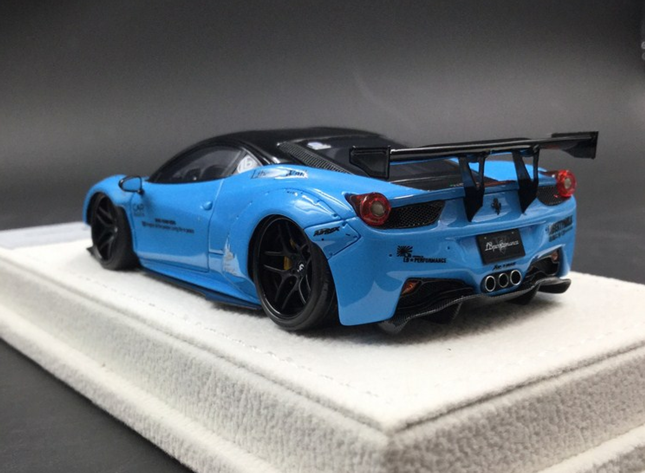  1/43Fuelme Liberty Walk 458 Blue GT Rear Wing