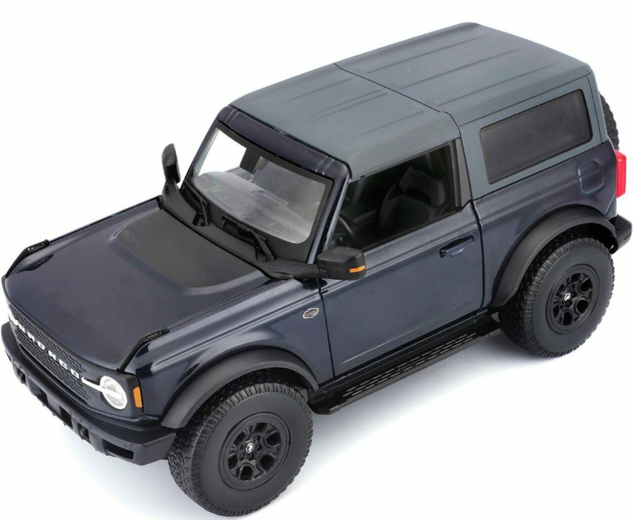 1/18 2021 Ford Bronco Wildtrack Edition (Dark Blue) Diecast Car Model