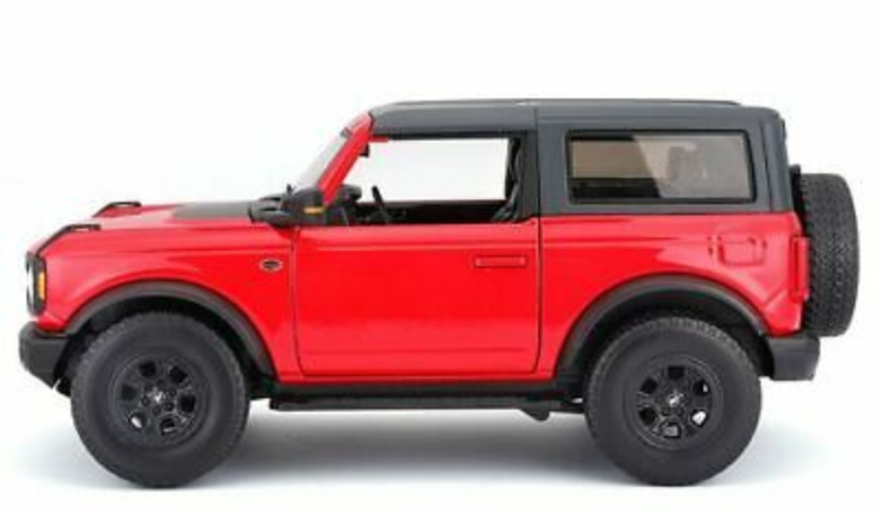 1/18 2021 Ford Bronco Wildtrack Edition (Red) Diecast Car Model