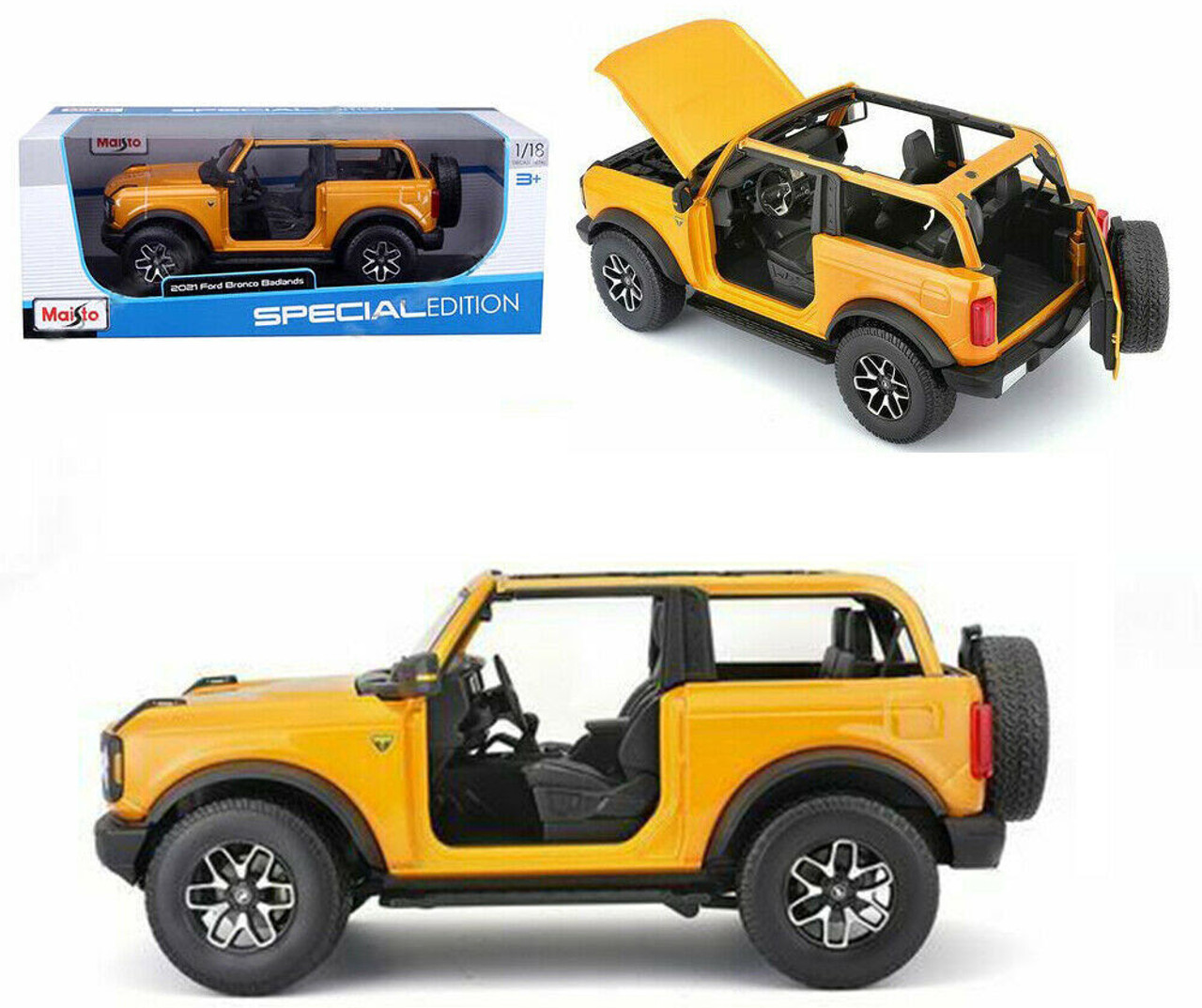 MAISTO  1:18 2021 FORD BRONCO