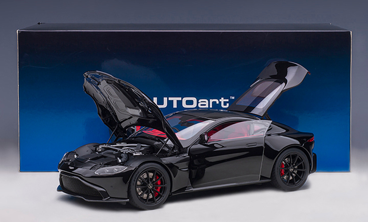 良い美品AUTO art 70278 1/18 アストンマーチン ヴァンテージ 2019 （メタリック・ブルー） 乗用車