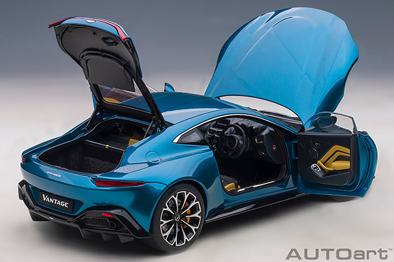 ミニカー 1/18 AUTOart ASTON MARTIN Vantage 1/18 AUTOart 2019 Aston Martin Vantage (Ming Blue) Car Model