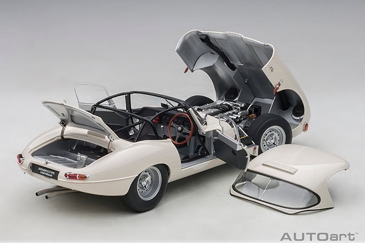1/18 AUTOart Jaguar Lightweight E-Type Etype (White) Car Model