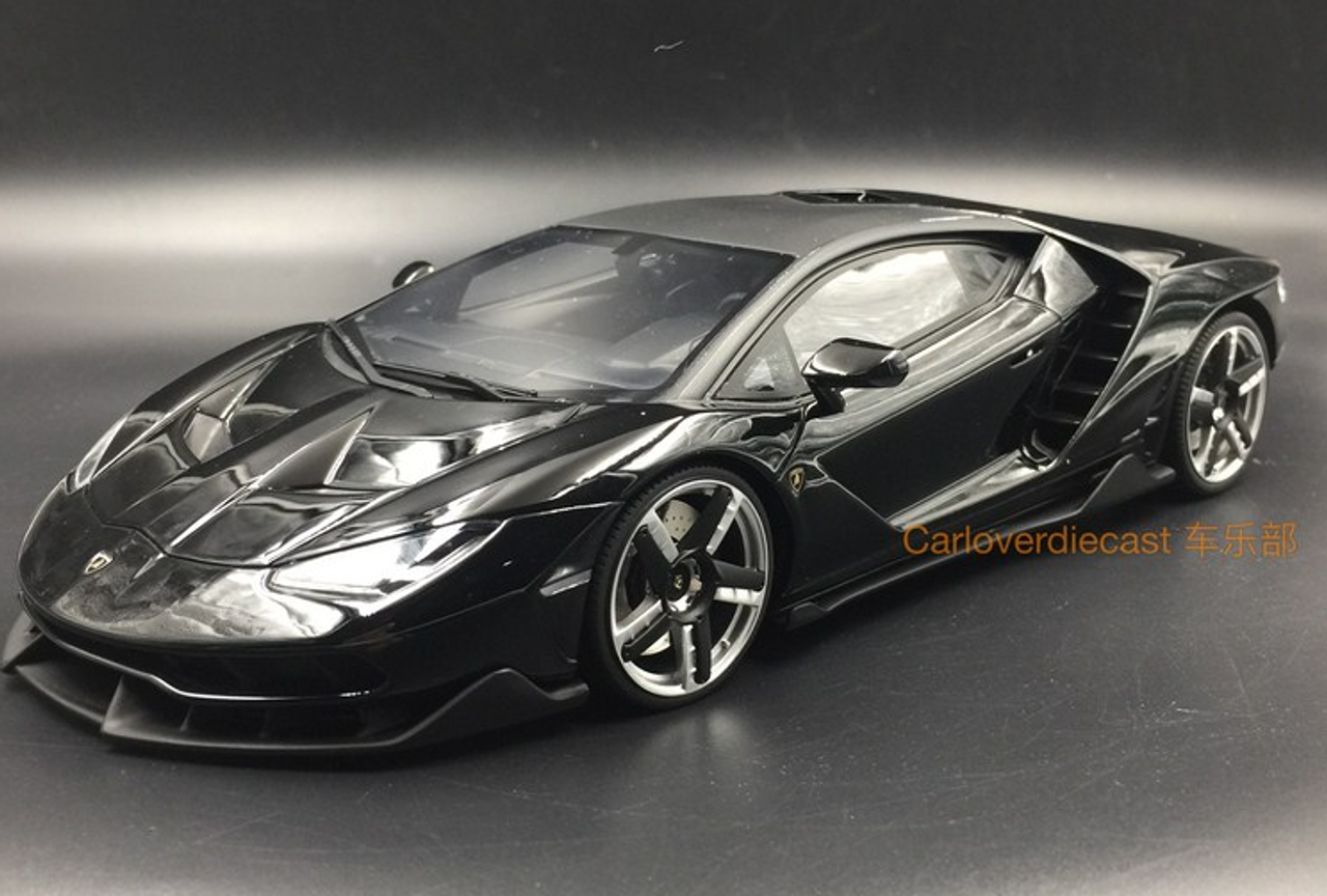 1/18 Kyosho Lamborghini Centenario (Black) Resin Car Model Limited 500 Pieces