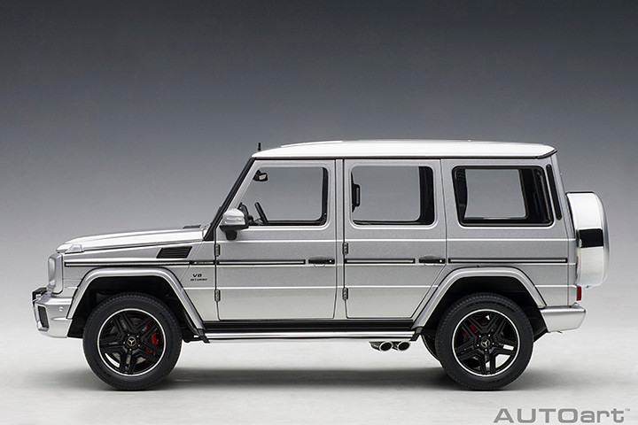 AUTO art 1/18 メルセデス　G-ワゴン　シルバーメタリック　訳アリ品 AUTO art 1/18 メルセデス G-ワゴン シルバーメタリック 訳アリ品 AUTO