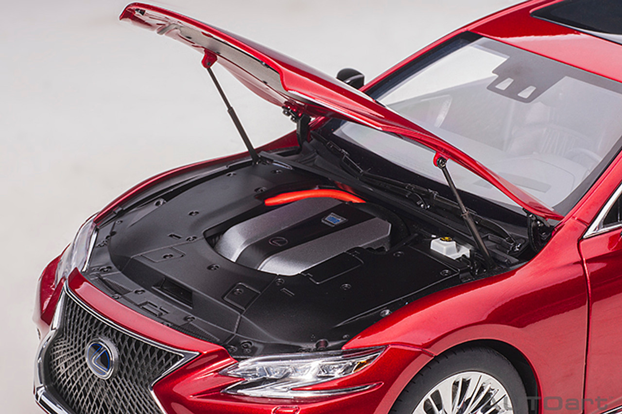 1/18 AUTOart Lexus LS LS 500h LS500h (Morello Red Metallic with Black  Interior) Car Model