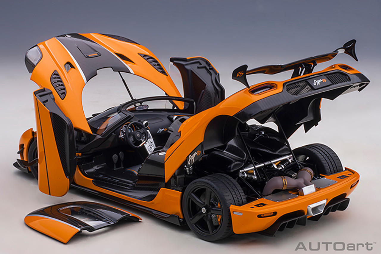 1/18 AUTOart Koenigsegg Agera RS (Cone Orange and Carbon Black